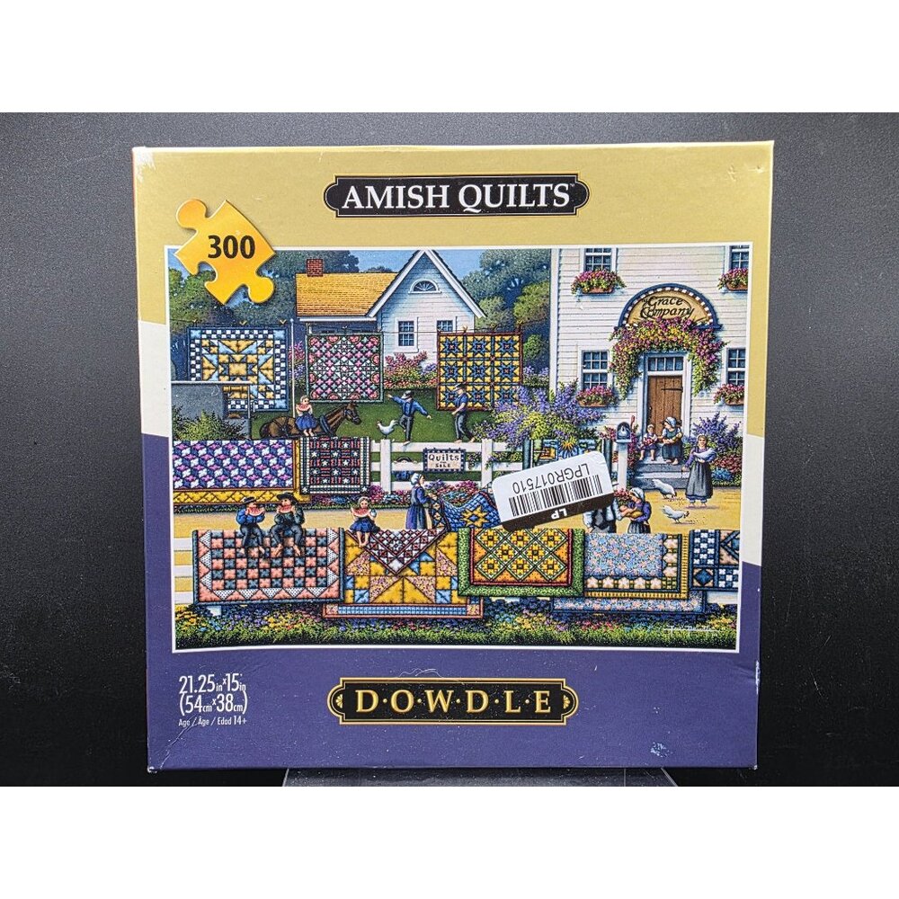 Dowdle Amish Quilts 300 Piece Jigsaw Puzzle